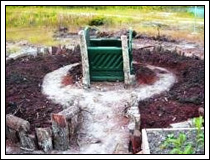 Raised beds and waru waru cultivation